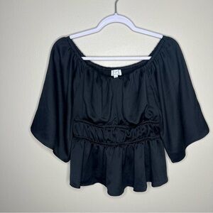 SOFIA by Sofia Vergara Black Off The Shoulder Blouse
